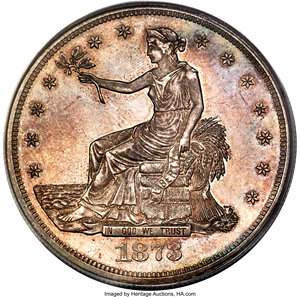 image for: 1873 T$1 MS66 PCGS. CAC....