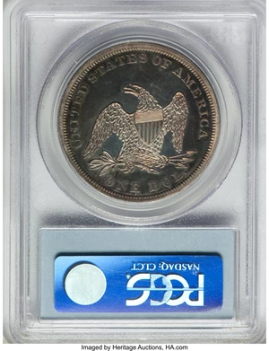 image for: 1862 $1 PR64 Cameo PCGS....
