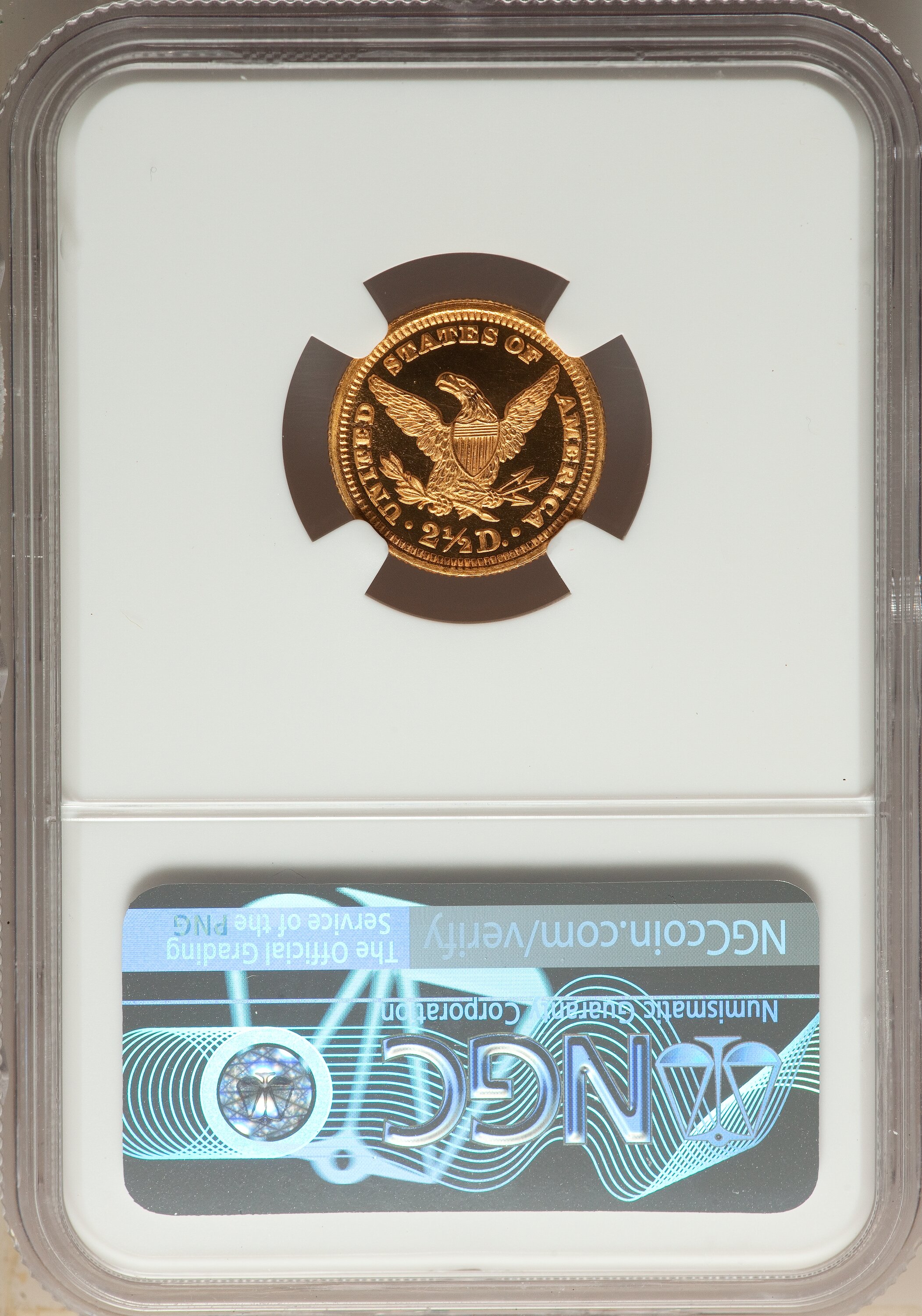 image for: 1897 $2 1/2 PR67+ Ultra Cameo NGC. JD-1, High R.4....