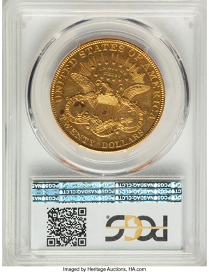 image for: 1905 $20 PR62 PCGS. JD-1, High R.4....