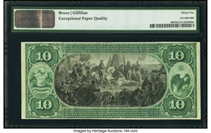 image for: Grand Rapids, MI - $10 1875 Fr. 420 The Fourth National Bank Ch. # 2611 PMG Choice Very Fine 35 EPQ....