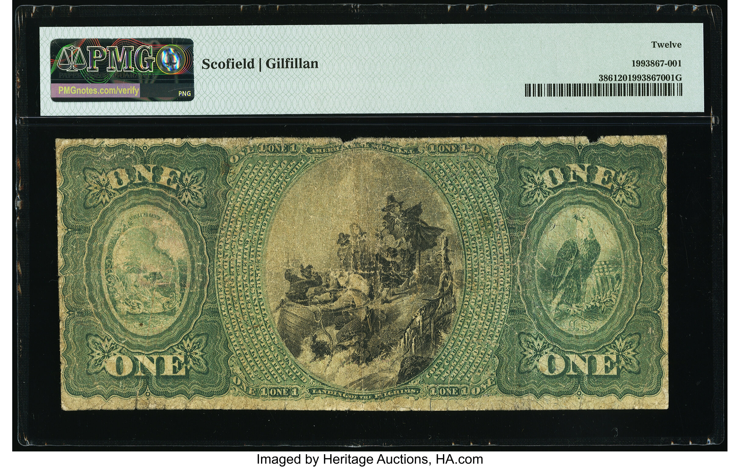 image for: Chelsea, VT - $1 1875 Fr. 386 The First National Bank Ch. # 2120 PMG Fine 12....