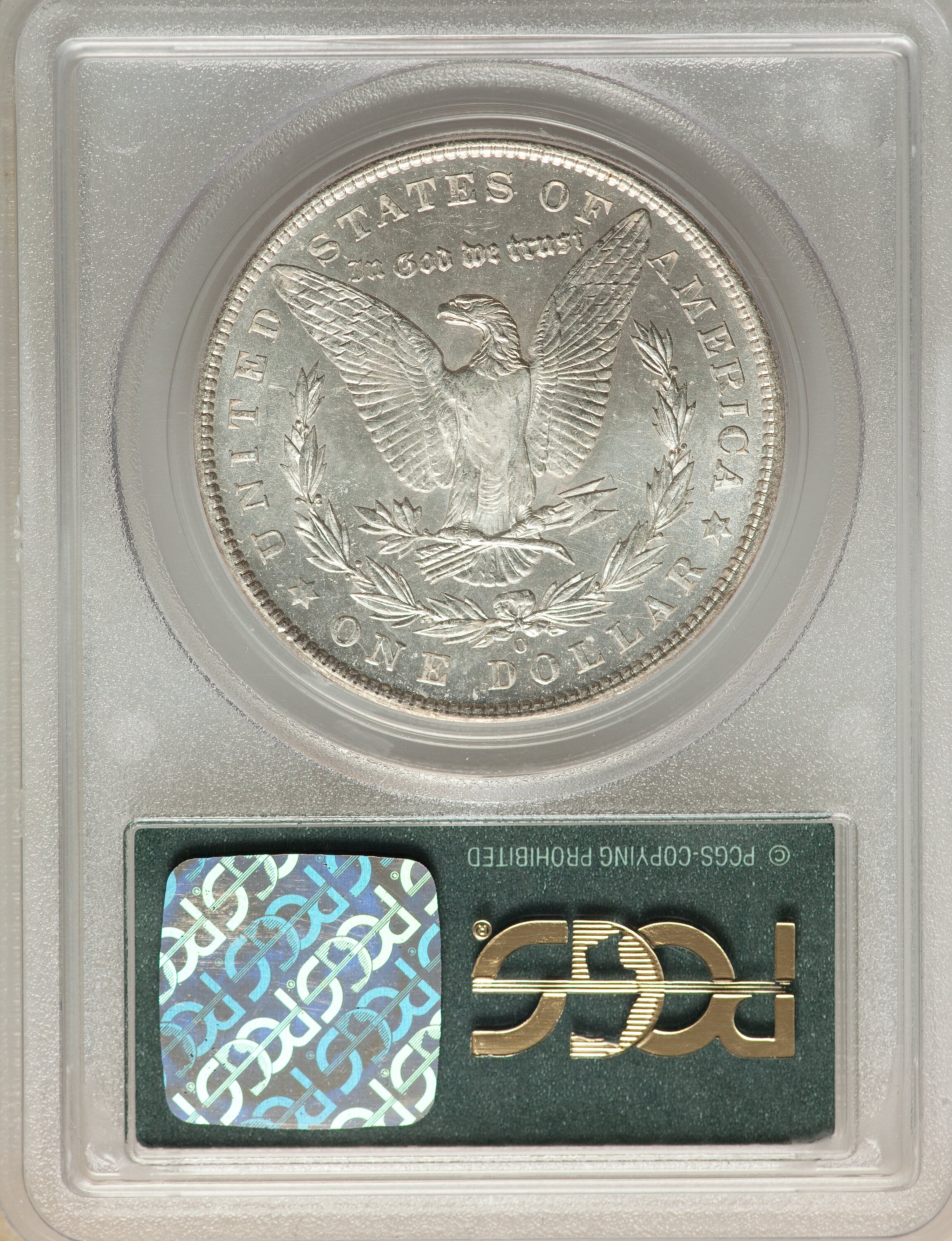 image for: 1903-O $1 MS64 Deep Mirror Prooflike PCGS. PCGS Population: (31/17). NGC Census: (12/4). CDN: $1,675 Whsle. Bid for NGC/PCG...