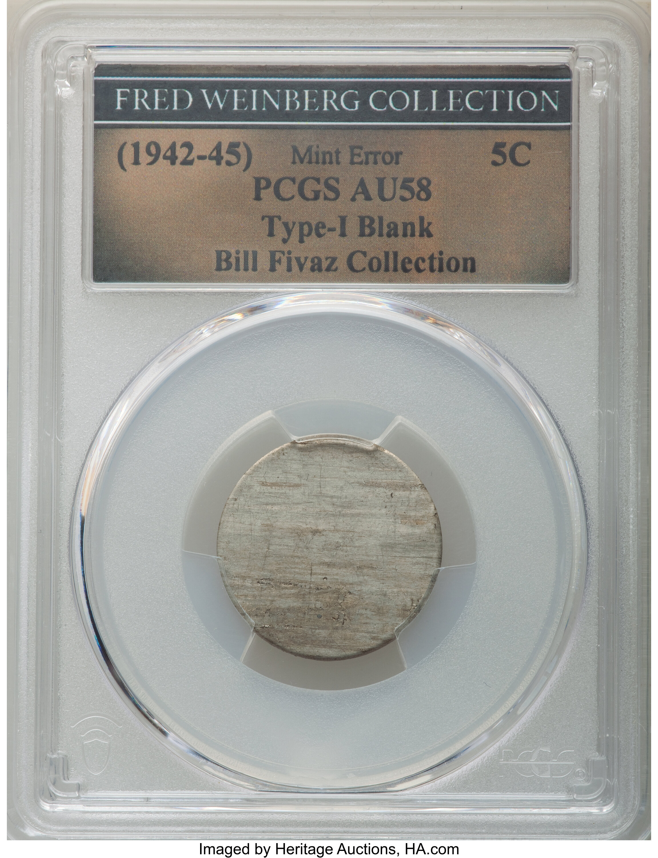 1942-P 5c Type 2, Silver F12 thumbnail 10