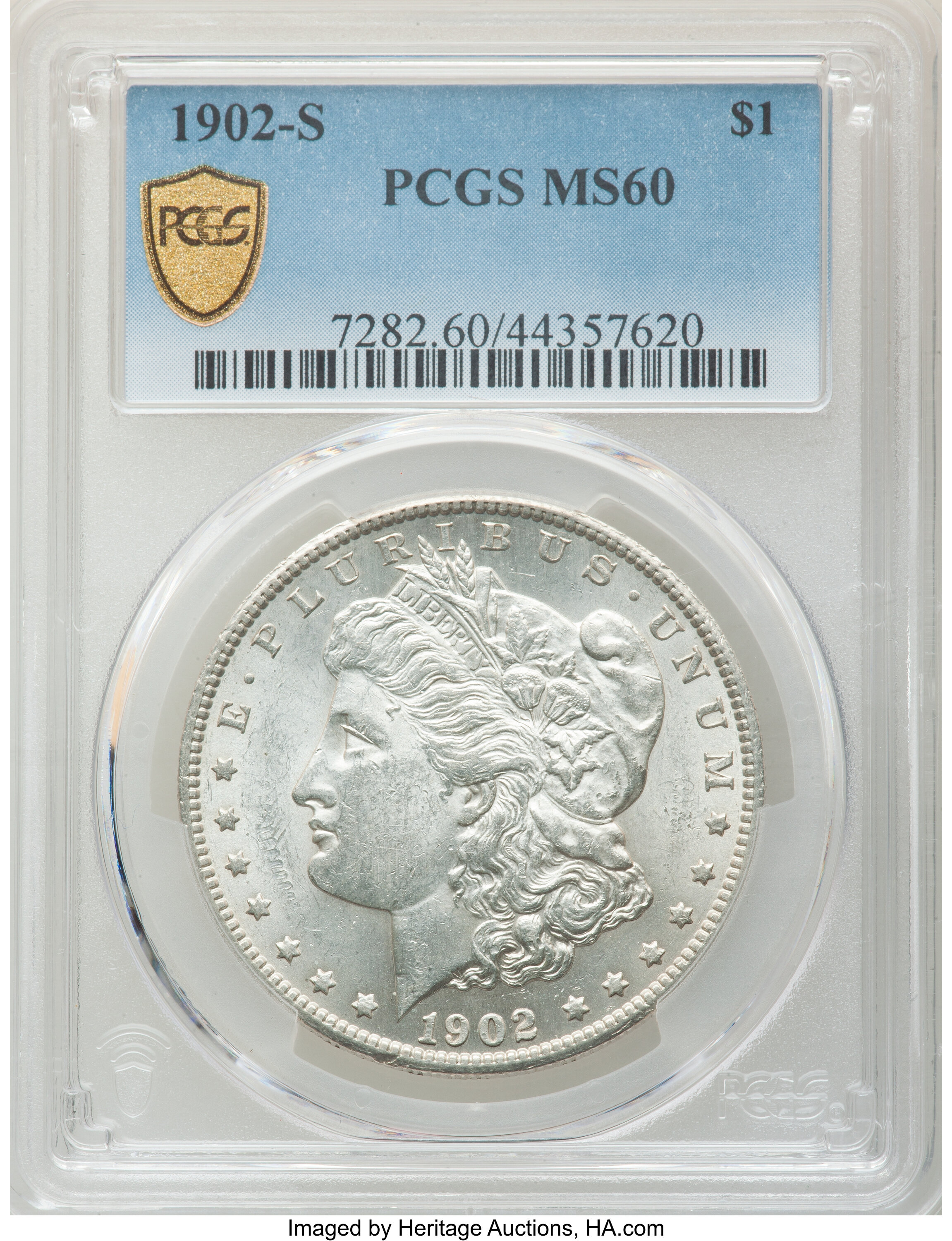 1902-S $1 MS60 CAC thumbnail 4