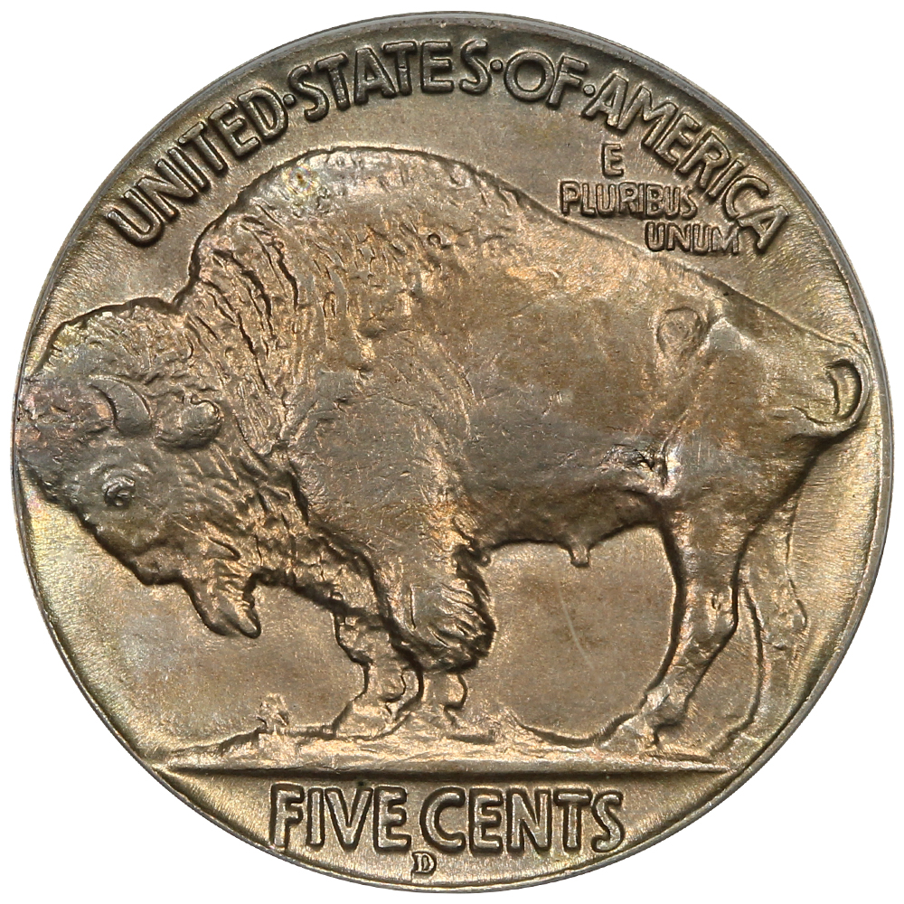 1913-D 5c Buffalo, Type 2 MS68 CAC thumbnail 14