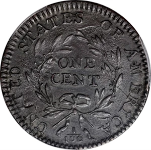 image for: 1794 Liberty Cap Cent. S-30. Rarity-1. Head of 1794. AU Details--Scratch (PCGS).