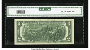 image for: Fr. 1935-I $2 1976 Federal Reserve Note. CGA Choice Uncirculated 64....