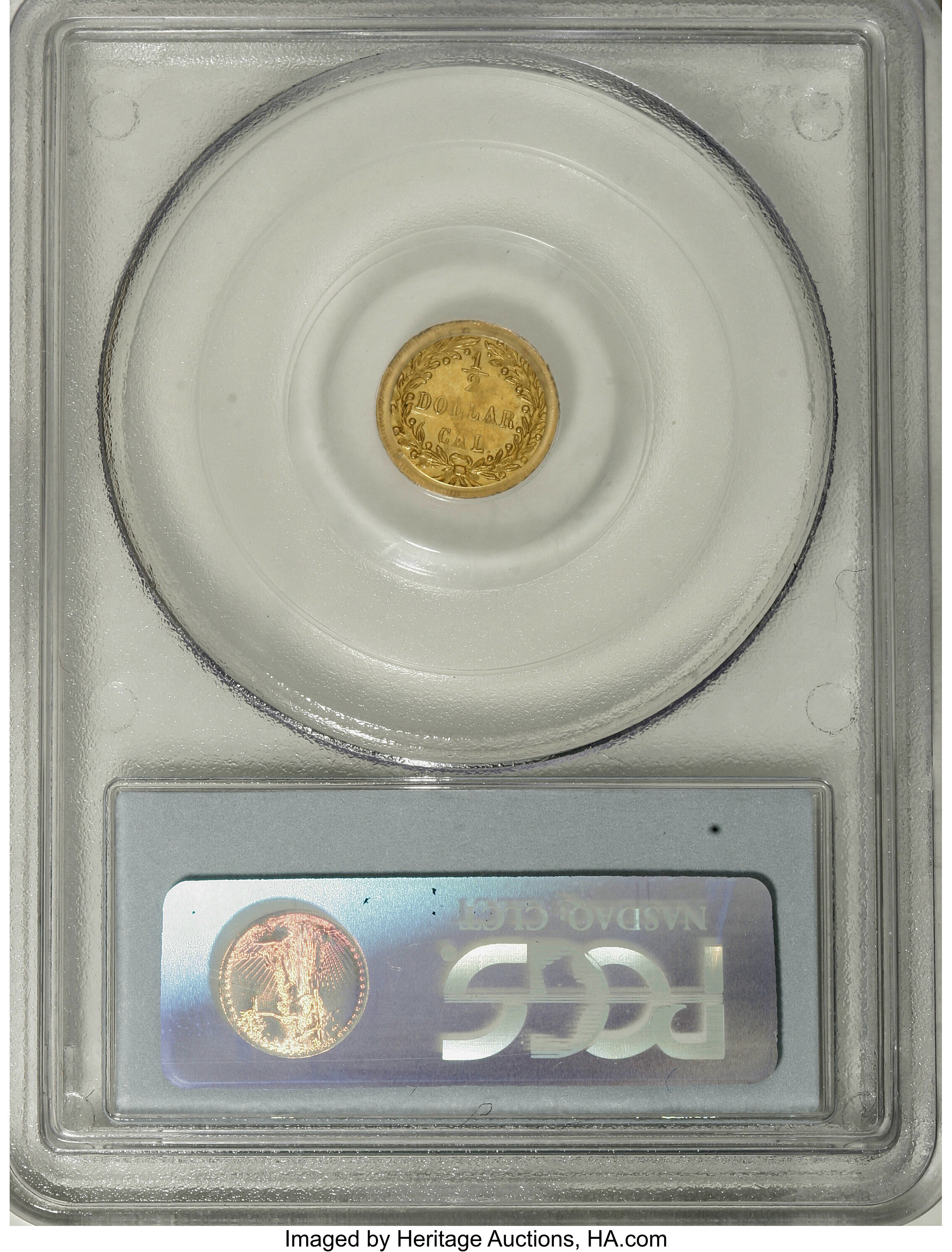 image for: 1872 50C Indian Round 50 Cents, BG-1049, R.4, MS63 PCGS. PCGS Population (30/24). NGC Census: (0/4).   (#10878)...