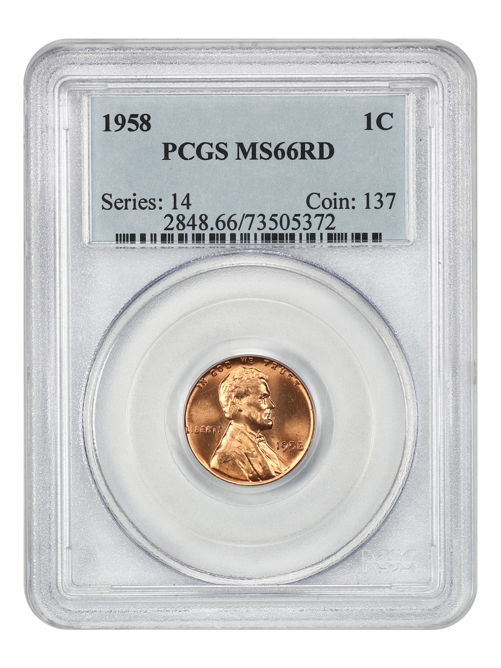 1958 1c MS RD MS66 RD CAC thumbnail 7