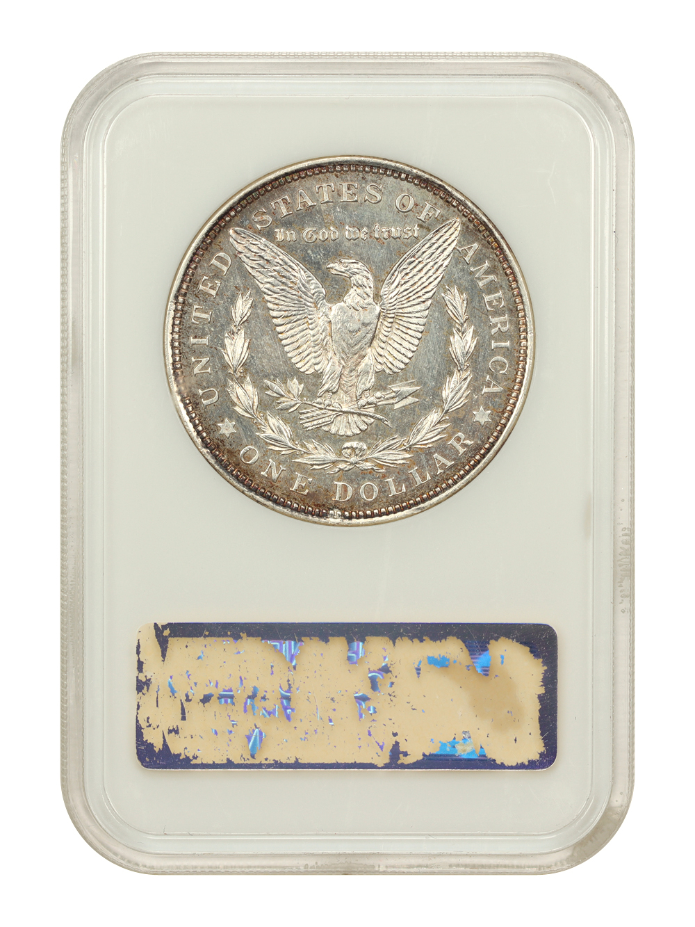 1921 $1  Morgan MS DMPL MS63 DMPL CAC thumbnail 8