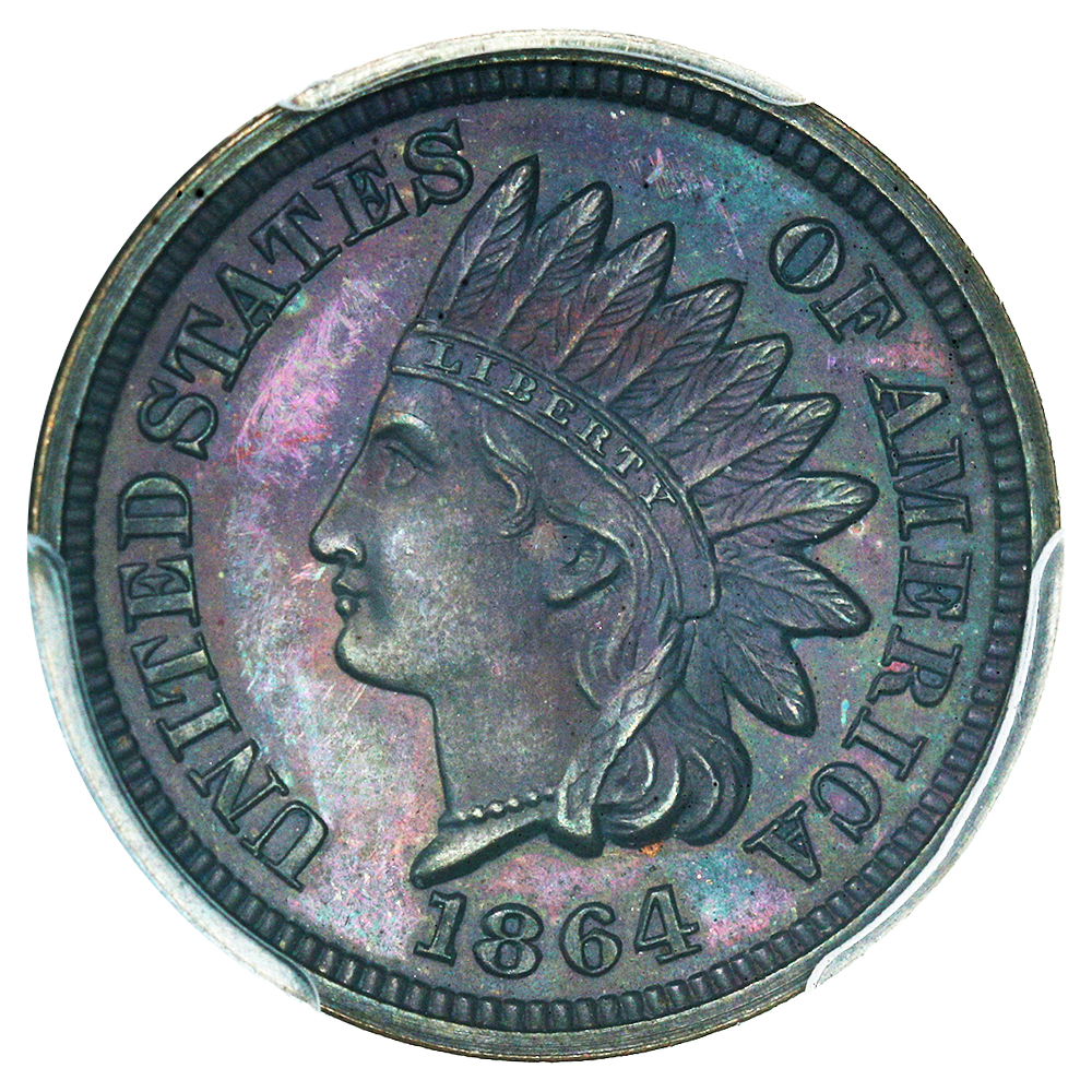 image for: Pattern: 1864 P1c PCGS Proof 64 BN (J-356A)