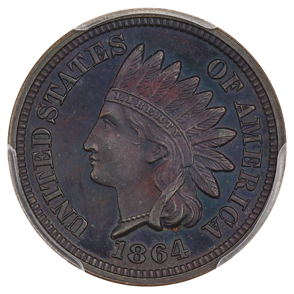 image for: Pattern: 1864 P1c PCGS Proof 64 BN (J-356A)