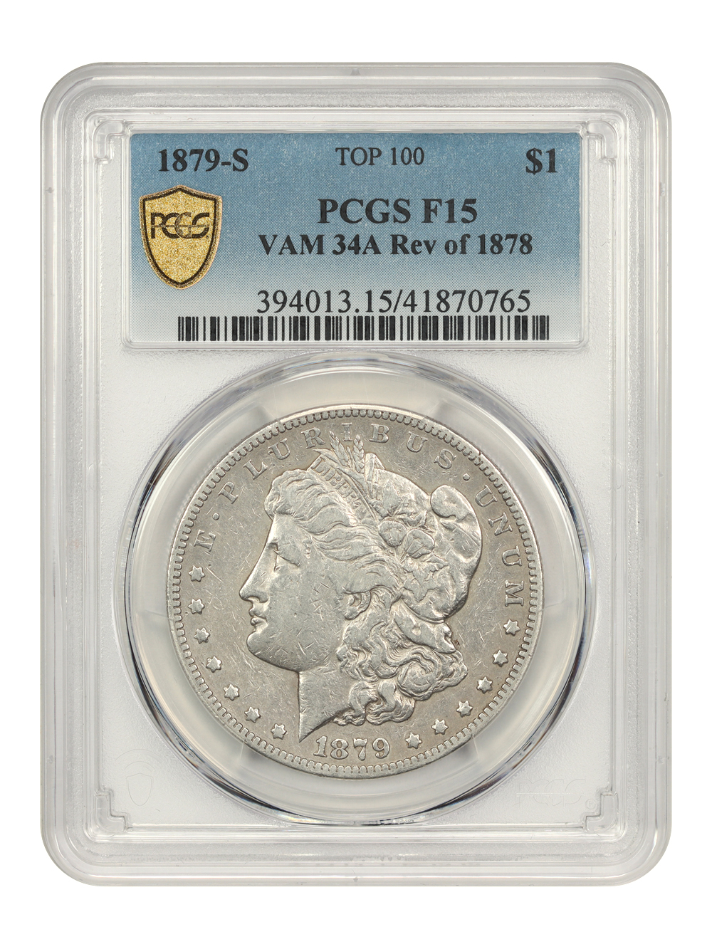 1879-S $1  Reverse of 1878 AG2 thumbnail 14