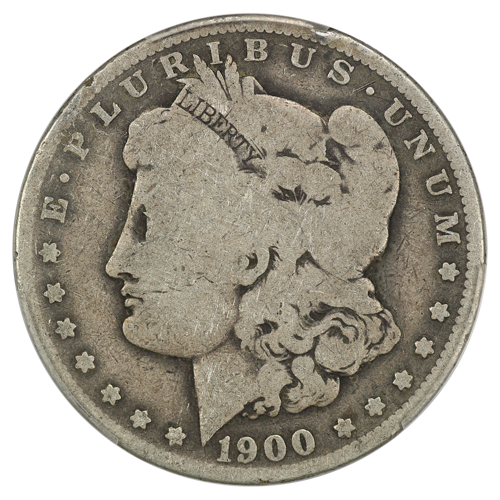 1900-O/CC $1 PCGS AG-03 (VAM-8 Overmintmark)