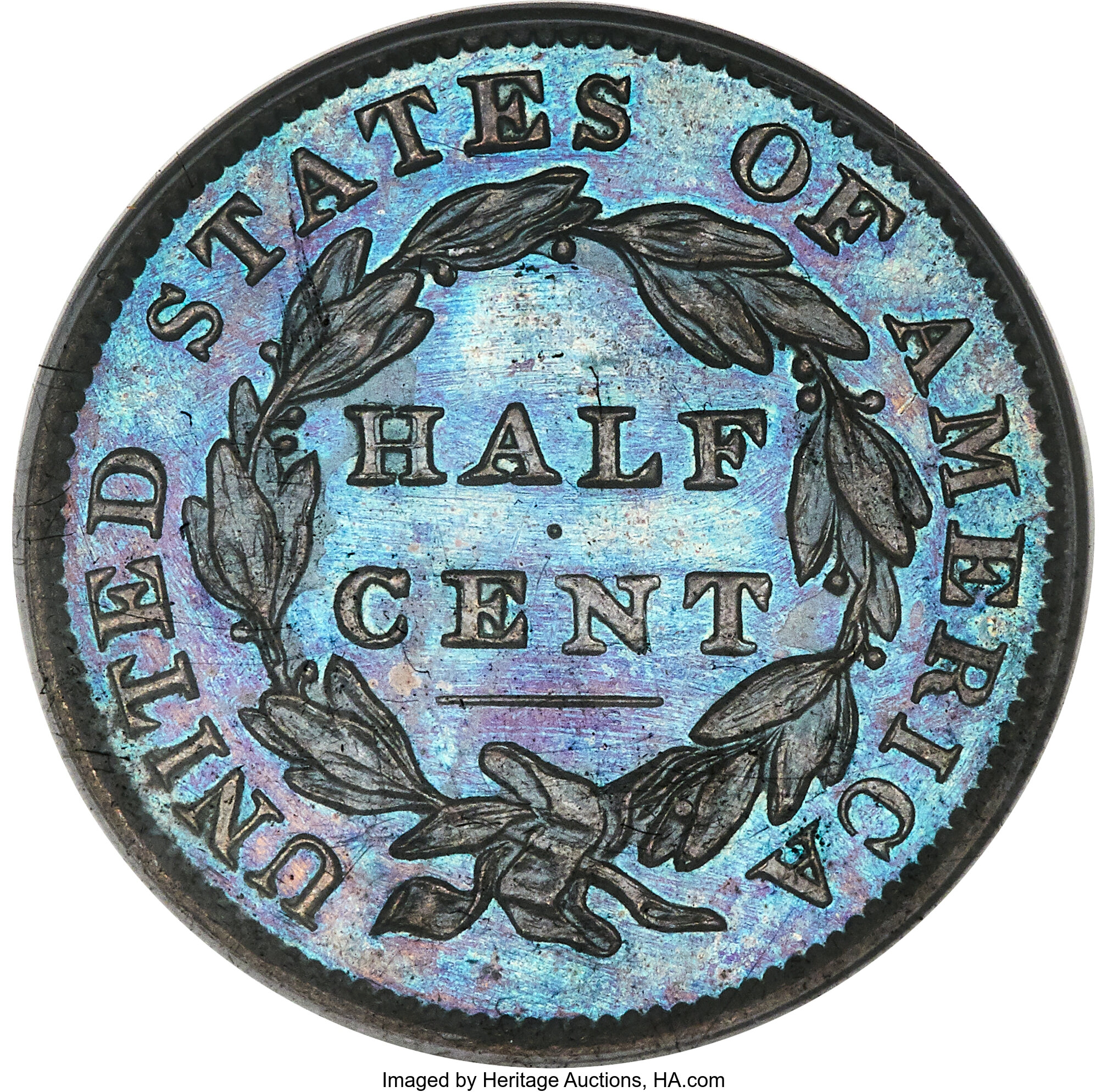 1833 1/2c PR BN PR64 BN thumbnail 9