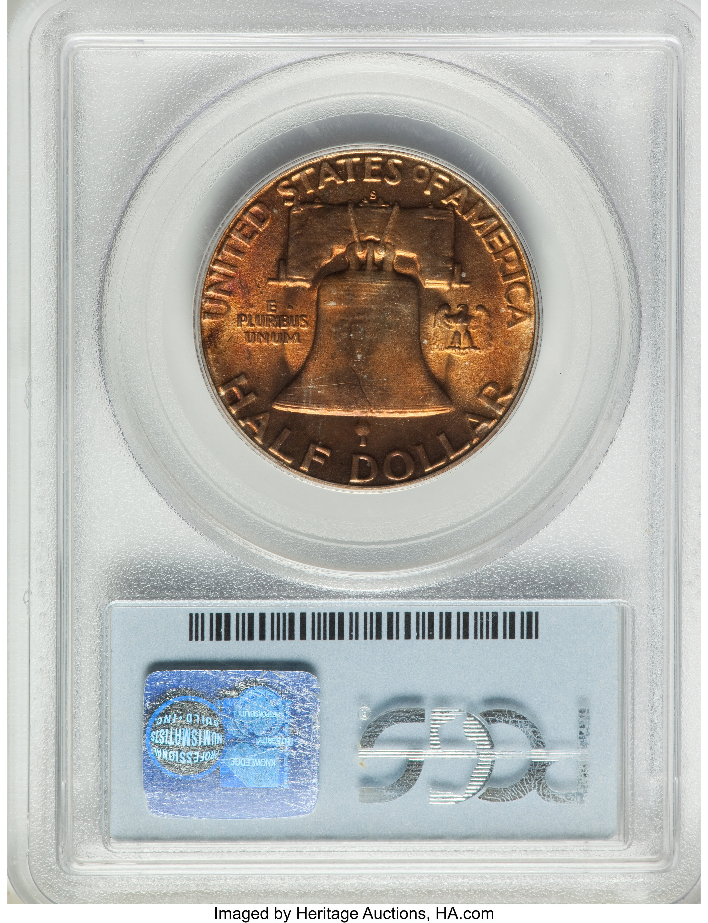 image for: 1953-S 50C MS64 Full Bell Lines PCGS....