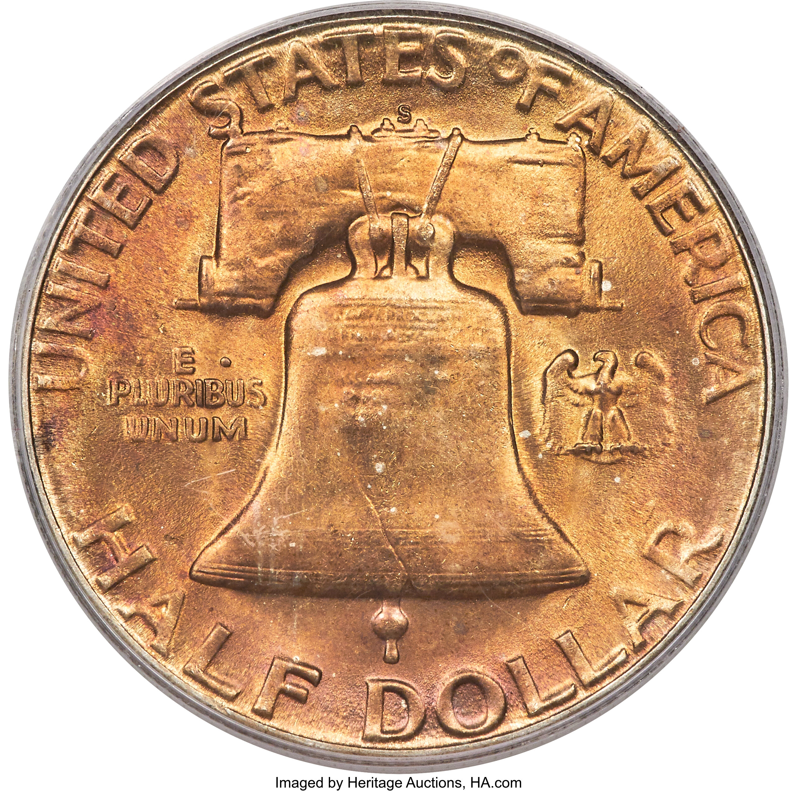 image for: 1953-S 50C MS64 Full Bell Lines PCGS....