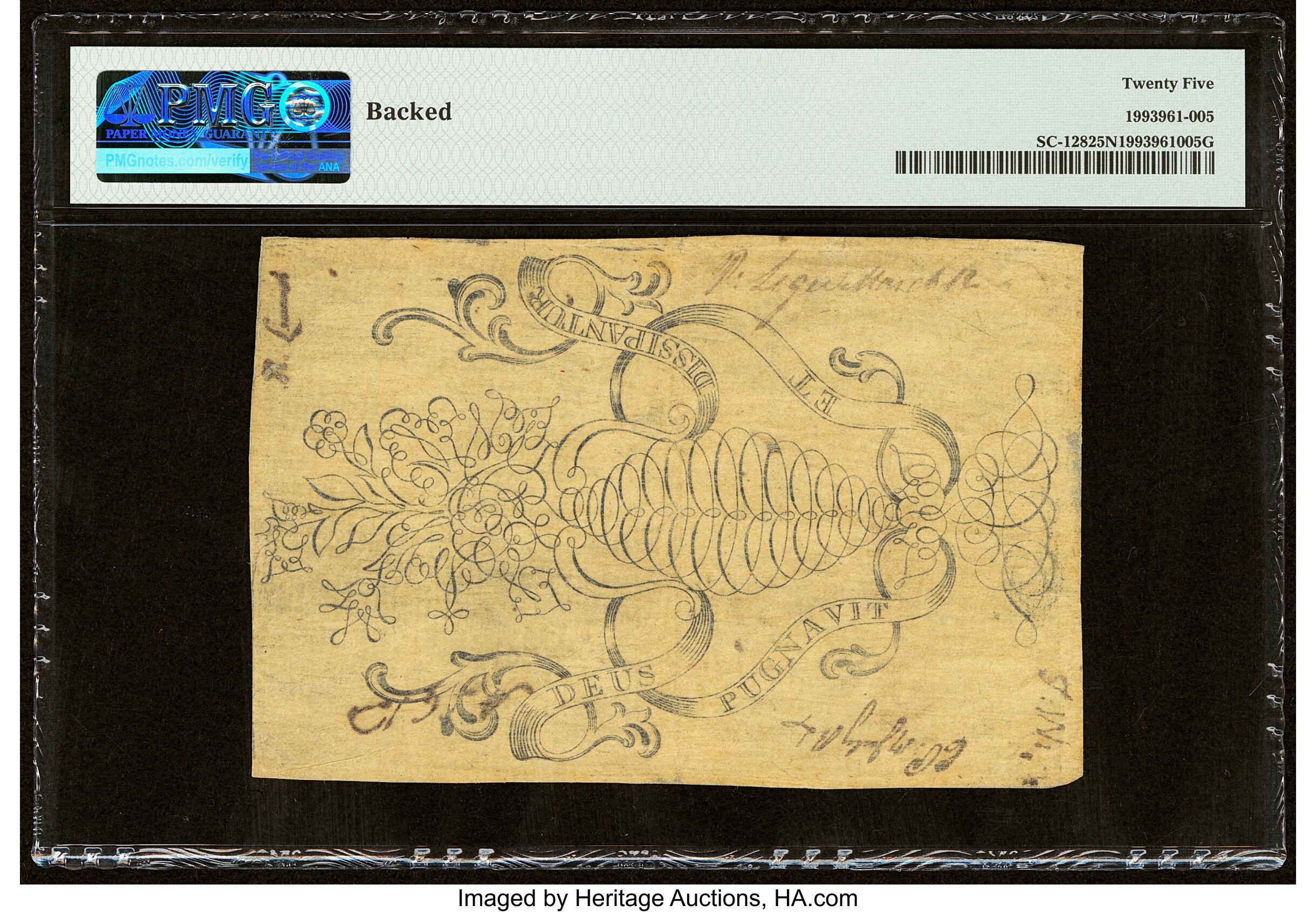 image for: South Carolina March 6, 1776 £100 PMG Very Fine 25 Net....