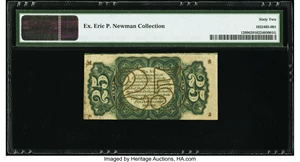 image for: Fr. 1299 25¢ Third Issue PMG Uncirculated 62....