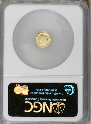 image for: 1854 50C Liberty Round 50 Cents, BG-431, Low R.5, MS62 NGC. NGC Census: (2/0). PCGS Population (12/16). (#10467)...