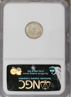 image for: 1860 H10C Transitional MS67 NGC....
