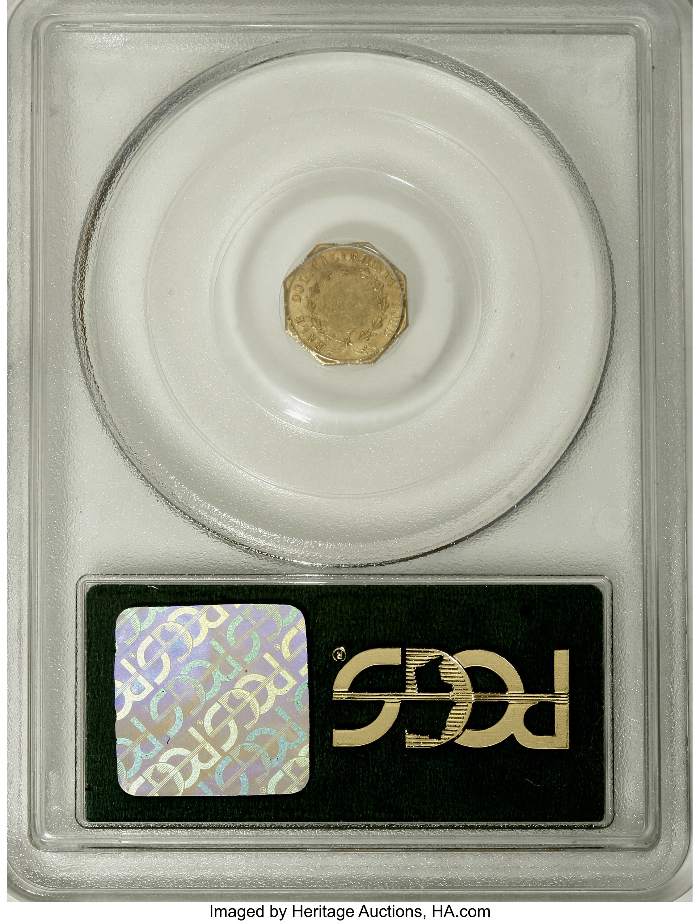 image for: 1854 50C Liberty Octagonal 50 Cents, BG-308, R.4, MS61 PCGS. PCGS Population (13/50). NGC Census: (3/7).   (#10428)...