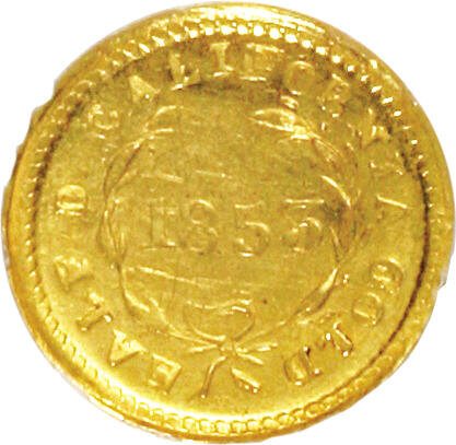 image for: 1853 50C Liberty Round 50 Cents, BG-415, Low R.5, MS62 NGC. NGC Census: (2/0). PCGS Population (10/17).   (#10451)...