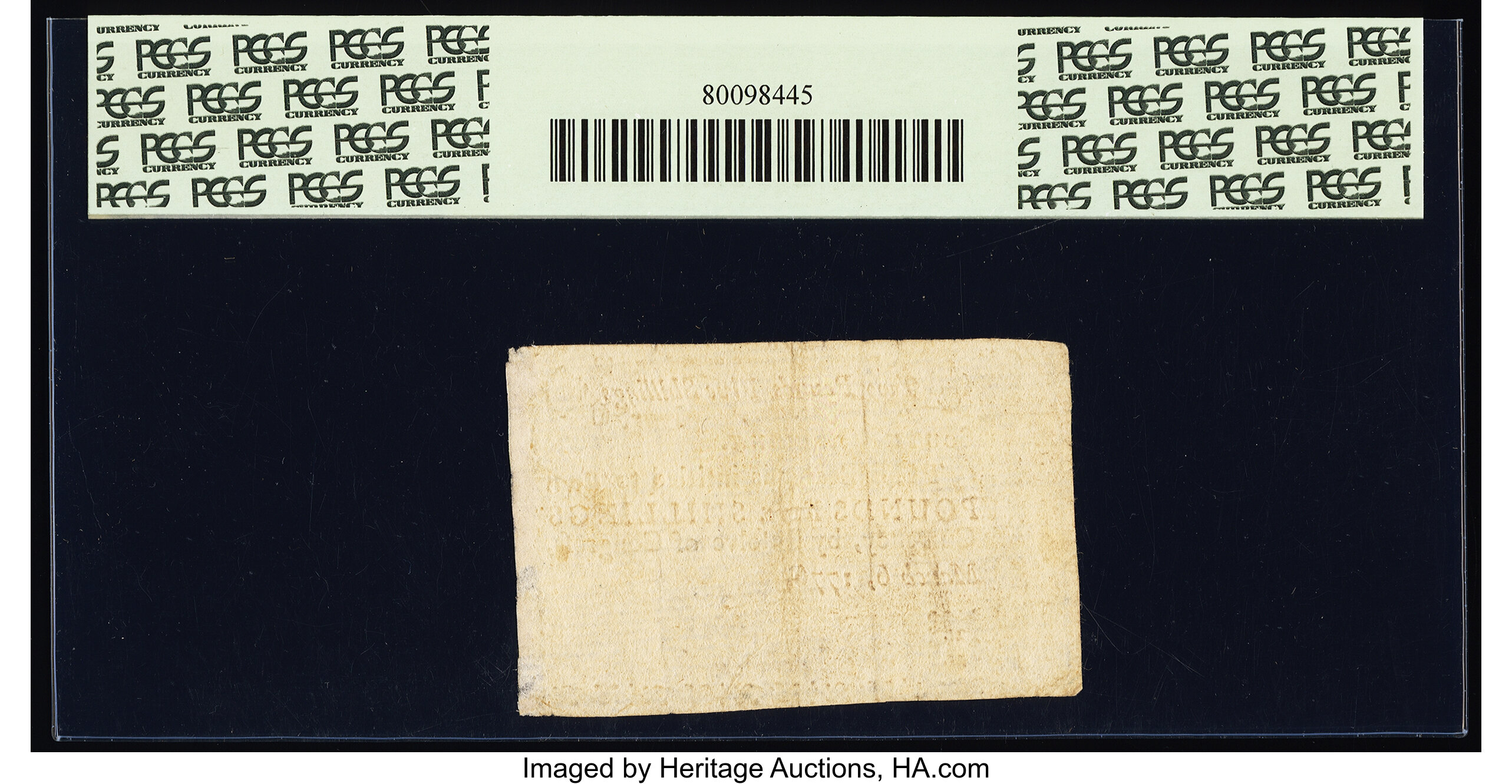 image for: South Carolina March 6, 1776 £2 5s PCGS Apparent Extremely Fine 40....