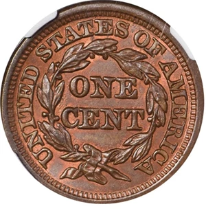 image for: 1C 1848 NGC MS66 RB