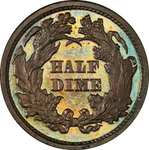 image for: H10C 1870 PCGS PR65 CAM CAC