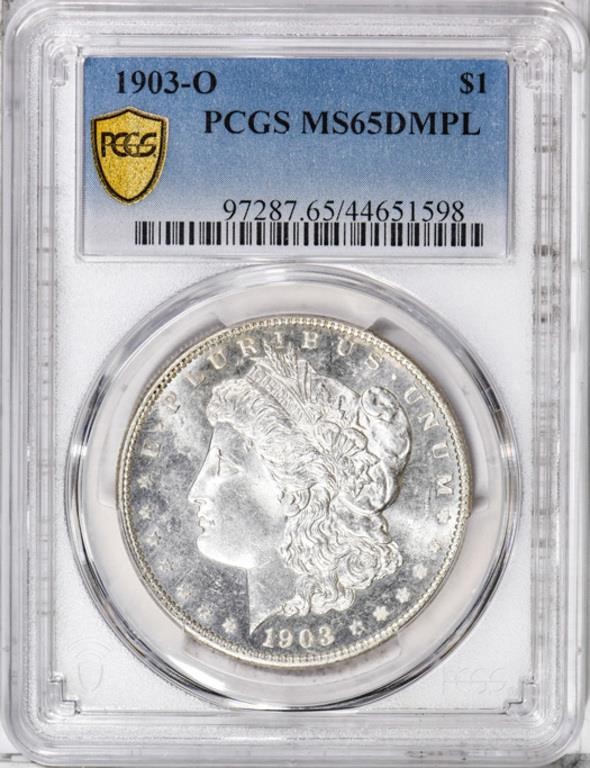image for: S$1 1903-O  PCGS  MS65 DMPL