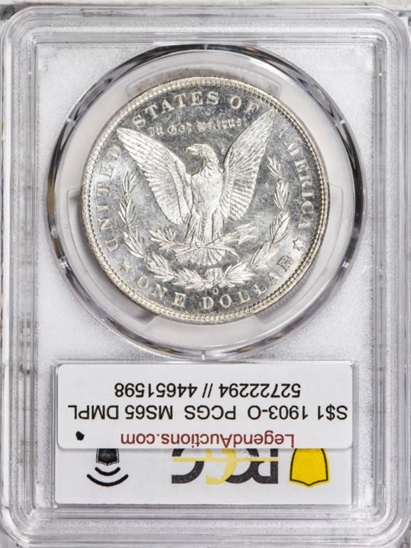 image for: S$1 1903-O  PCGS  MS65 DMPL
