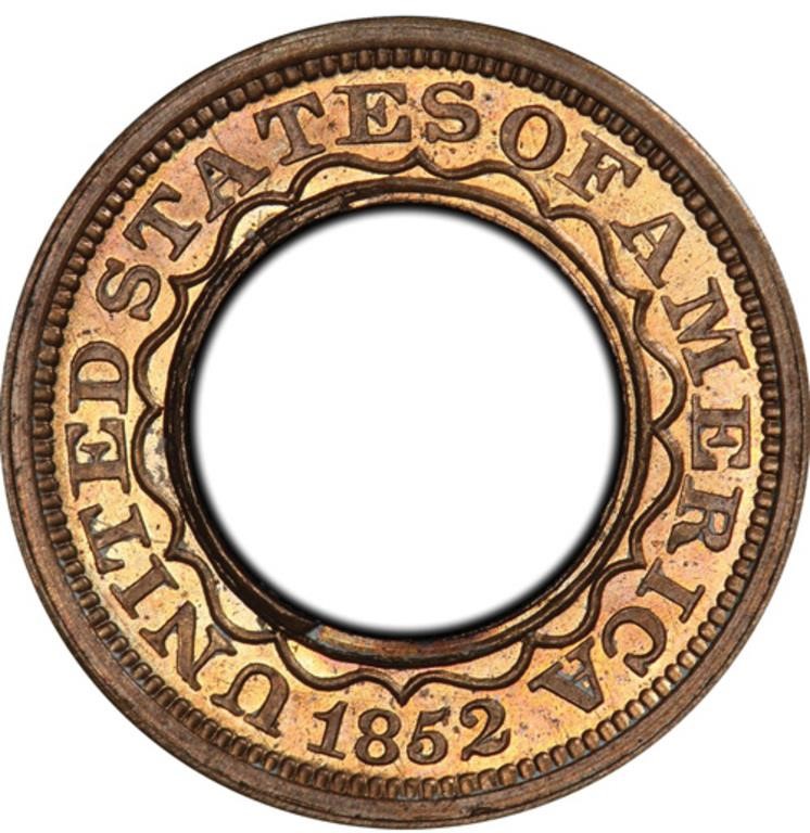 image for: $1 1852 J-148. PCGS  PR64  CAC