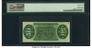 image for: Fr. 1360 50¢ Third Issue Justice PMG Choice Uncirculated 64....