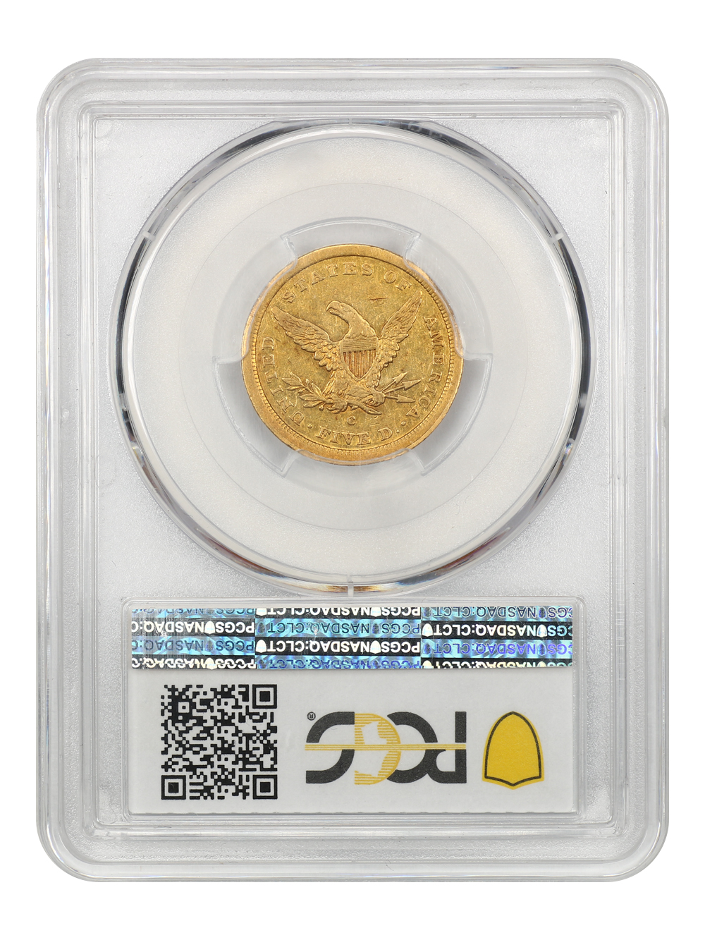 image for: 1842-C $5 PCGS XF40 (Small Date)
