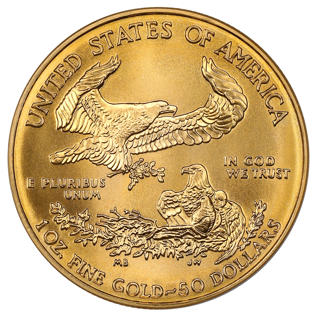 image for: 2006 Gold Eagle $50 PCGS MS69 (First Strike)