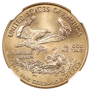 image for: 1997 Gold Eagle $10 NGC MS69