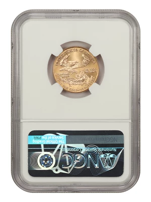 image for: 1997 Gold Eagle $10 NGC MS69