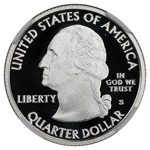 image for: 2009-S U.S. Virgin Islands 25c NGC Proof 69 UCAM (Silver)
