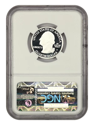 image for: 2009-S U.S. Virgin Islands 25c NGC Proof 69 UCAM (Silver)