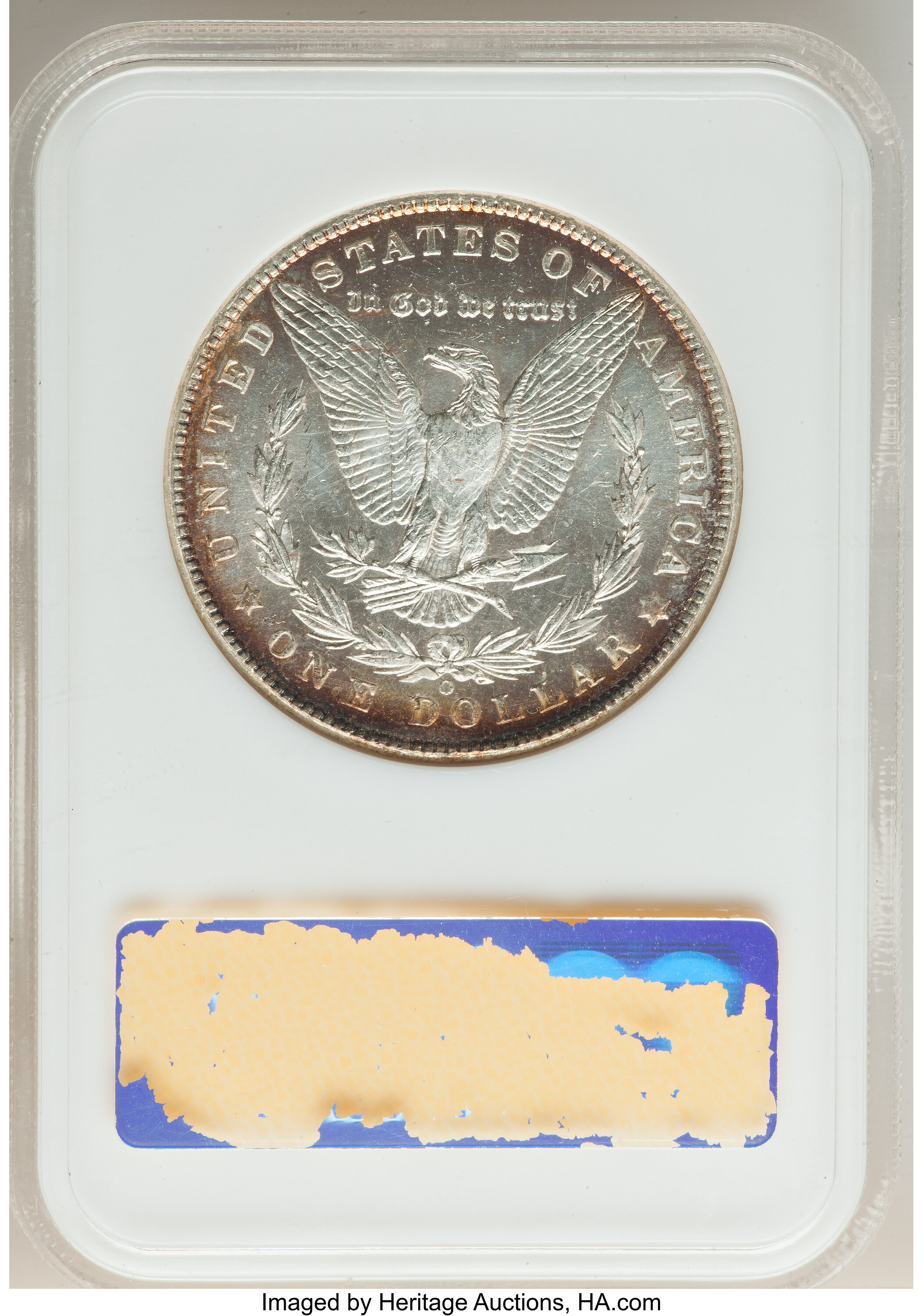 image for: 1901-O $1 MS64 Deep Mirror Prooflike NGC. NGC Census: (38/24). PCGS Population: (17/11). CDN: $1,000 Whsle. Bid for NGC/PCG...