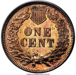 image for: 1874 1C PR65 Cameo PCGS. The proof 1874 was produced to the extent of about 700 pieces -- a respectable, if not overly gene...