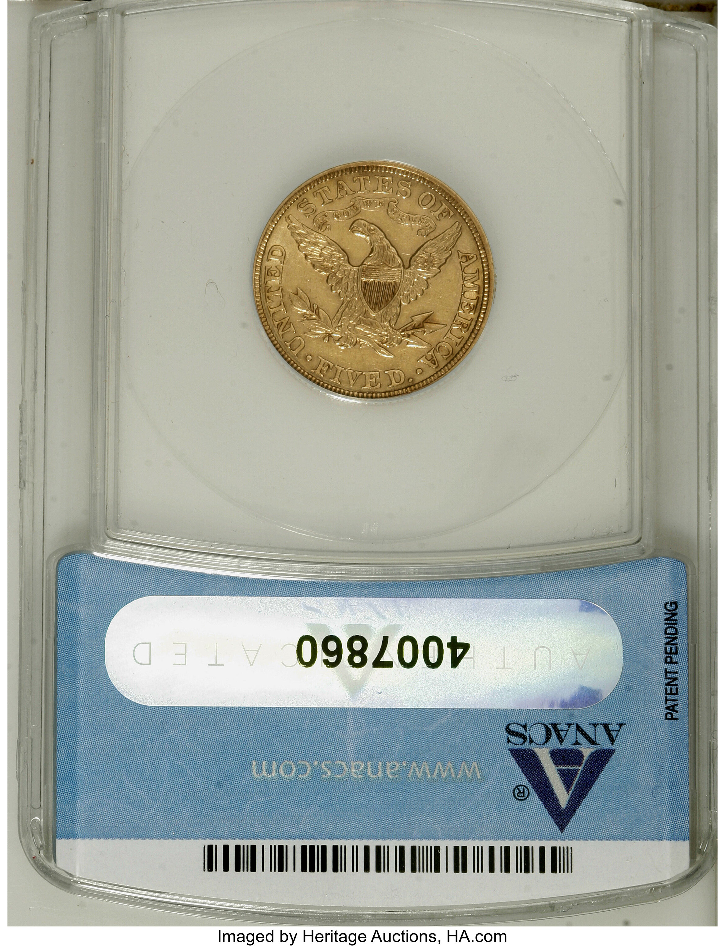 1908 $5  Liberty G4 thumbnail 7