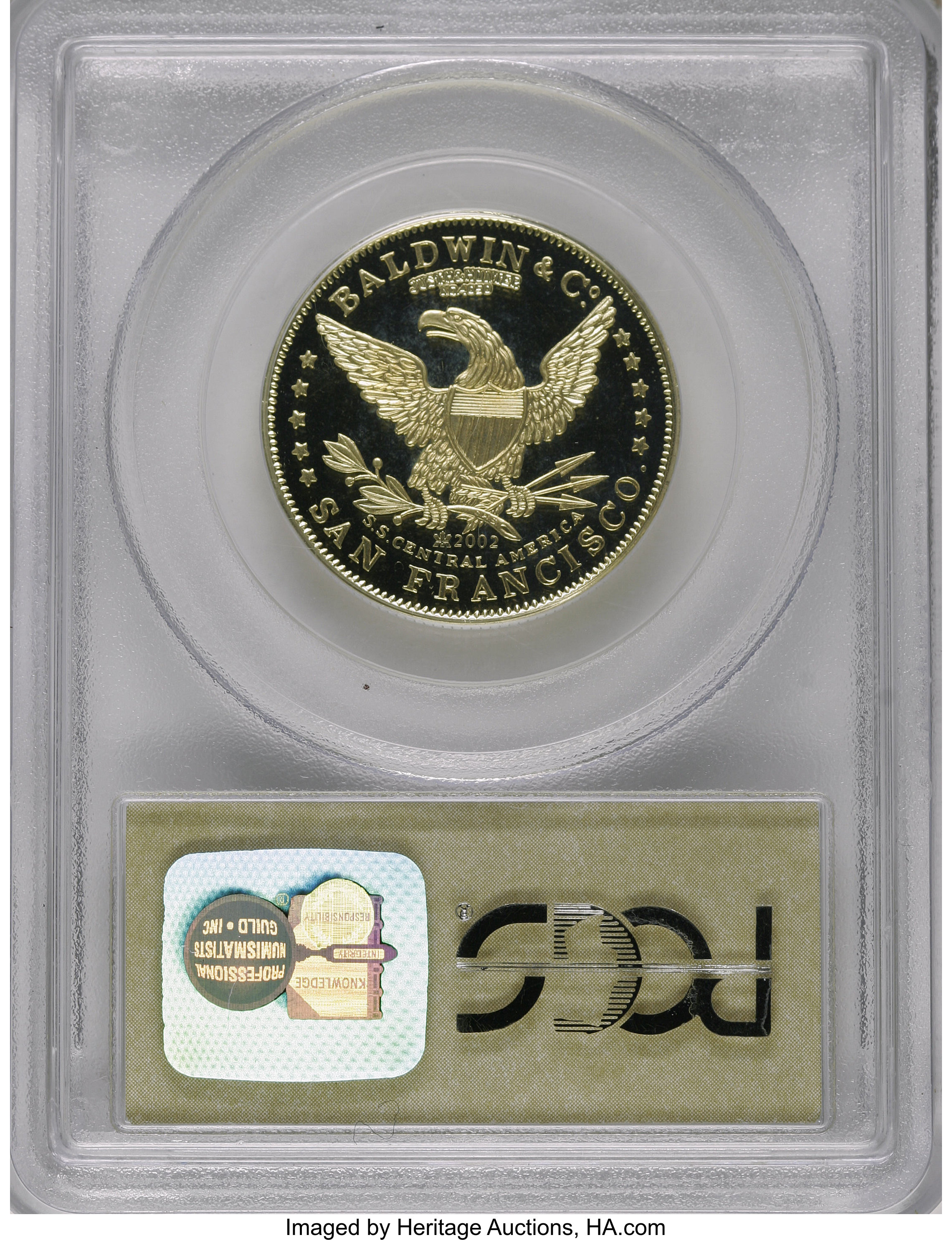 1850 G$10  Baldwin, Horseman, K-3 AU53 thumbnail 20