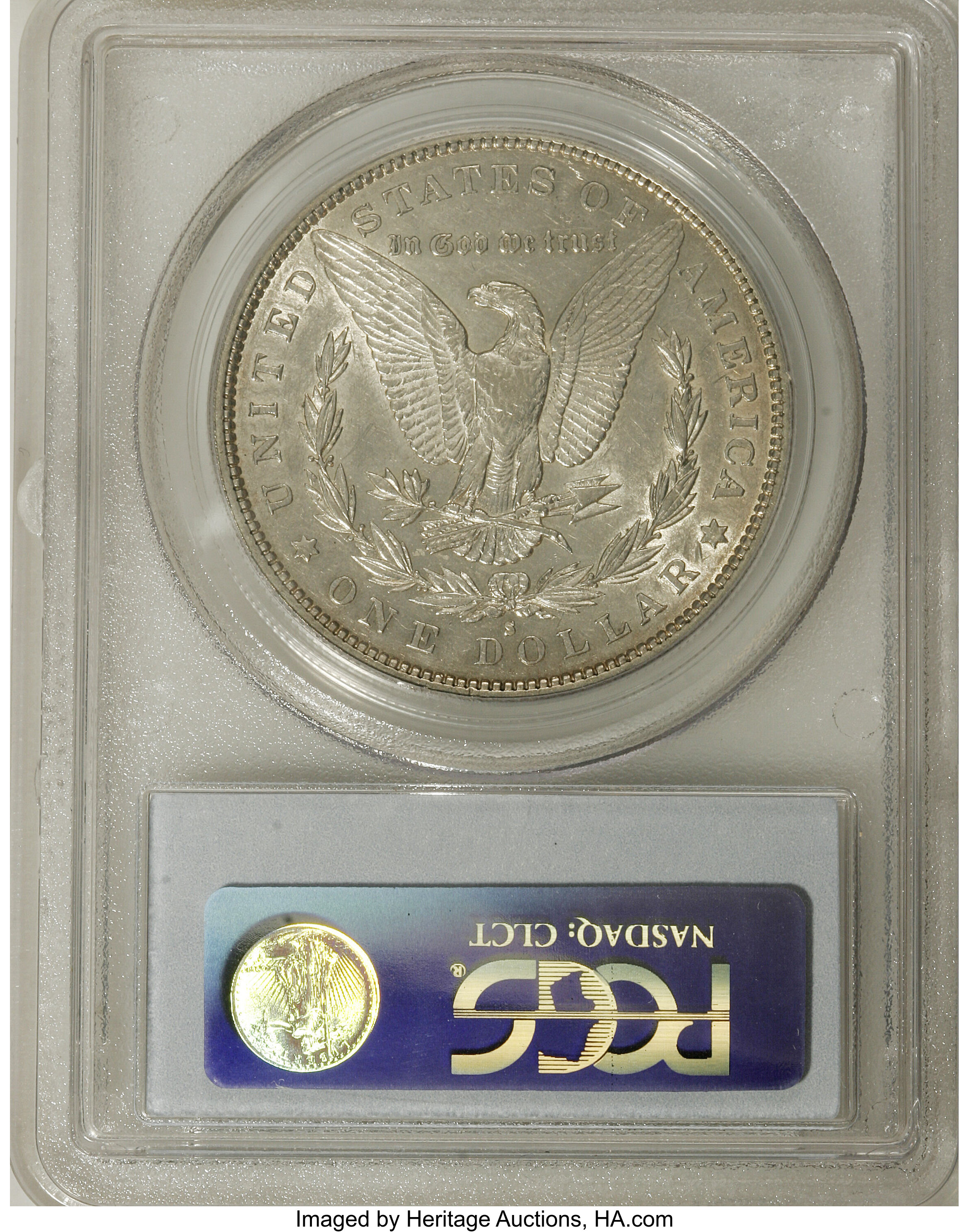 1890-S $1 VG10 CAC thumbnail 8