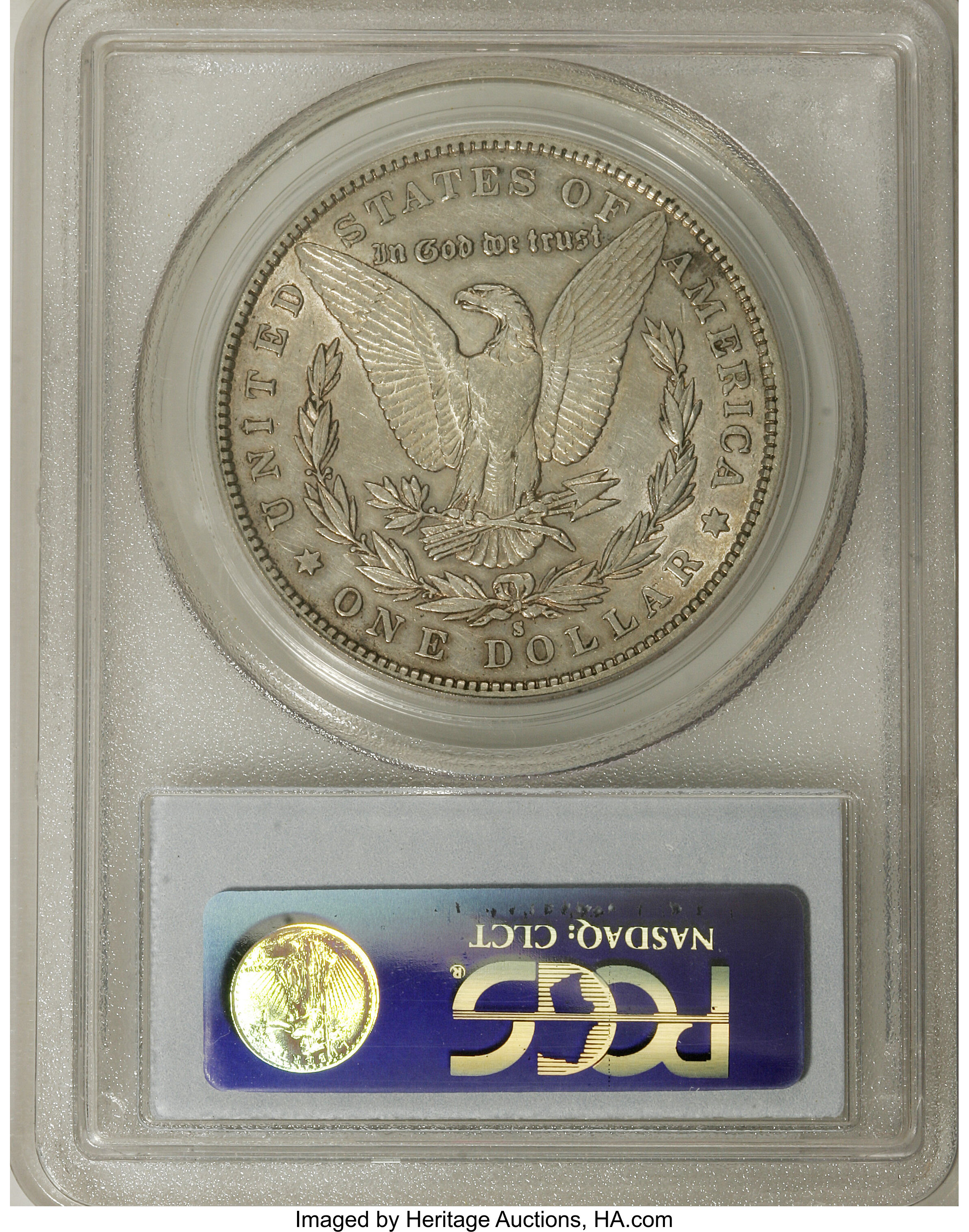 1890-S $1 VG10 CAC thumbnail 9