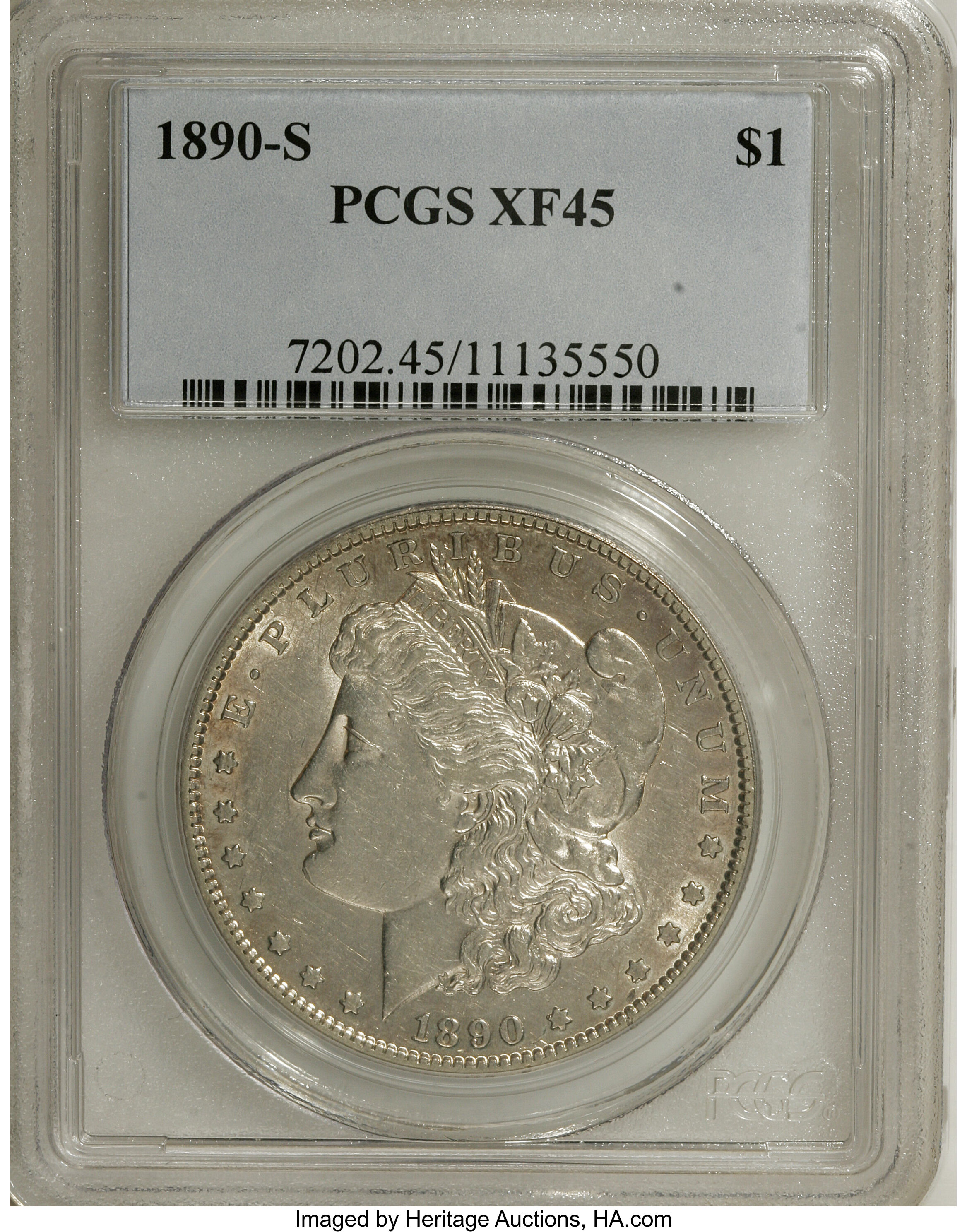 1890-S $1 VG10 CAC thumbnail 10