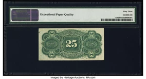 image for: Fr. 1303 25¢ Fourth Issue PMG Choice Uncirculated 63 EPQ....