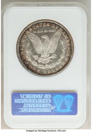 image for: 1900-O $1 MS64 Deep Mirror Prooflike NGC. NGC Census: (29/44). PCGS Population: (13/14). CDN: $1,500 Whsle. Bid for NGC/PCG...
